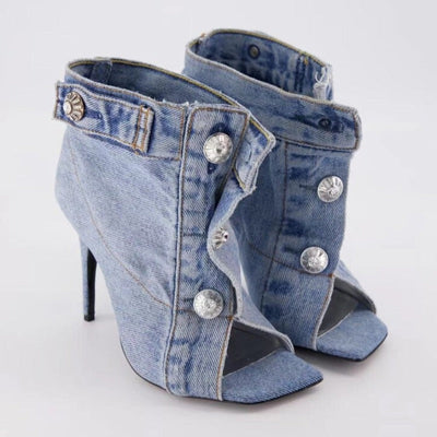 Cordova Denim Topuklu Ayakkabılar