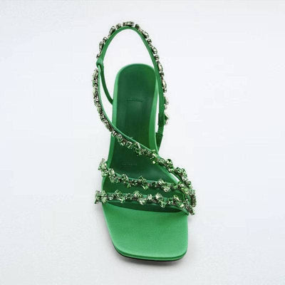 Benjamin Rhinestone Topuklu Ayakkabılar