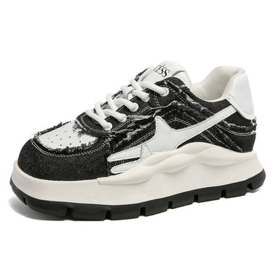 Jordi Platform Denim Sneakerlar